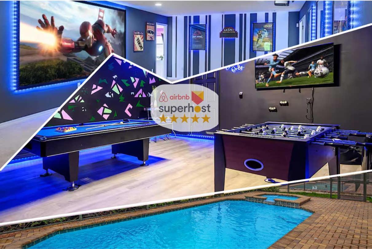 8Br Resort Home W Pool Hot Tub And Theatre Loft Кисими Екстериор снимка